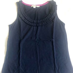 Boden navy blue vest top, size 4
